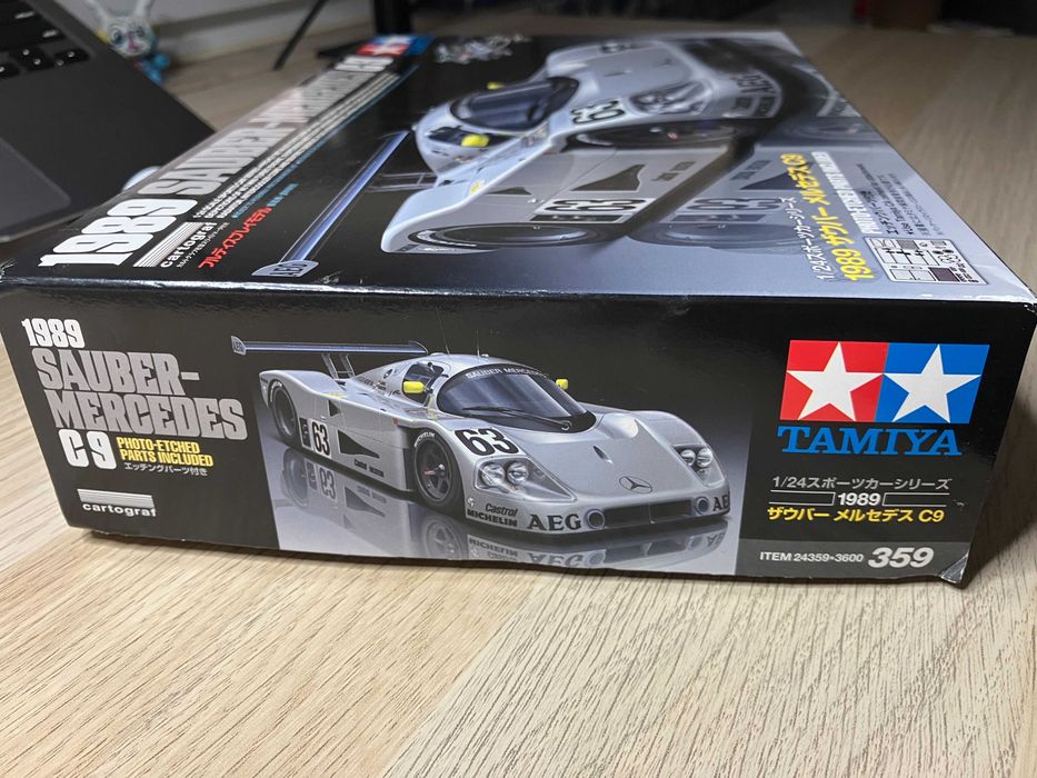 Tamiya Sauber-Mercedes C9 1989 1/24 Novo + Produtos Tamiya