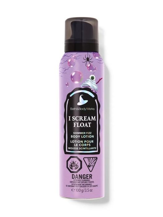 Rozświetlający mus do ciała w piance - I scream a float