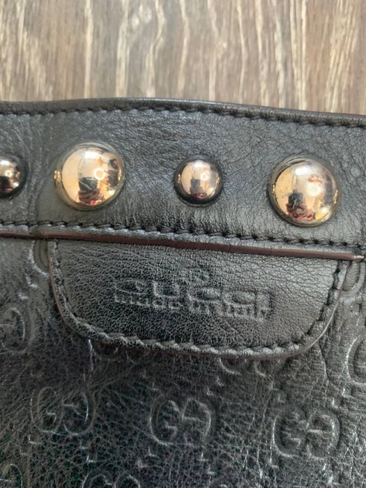 Шкіряна сумка gucci guccissima tote original