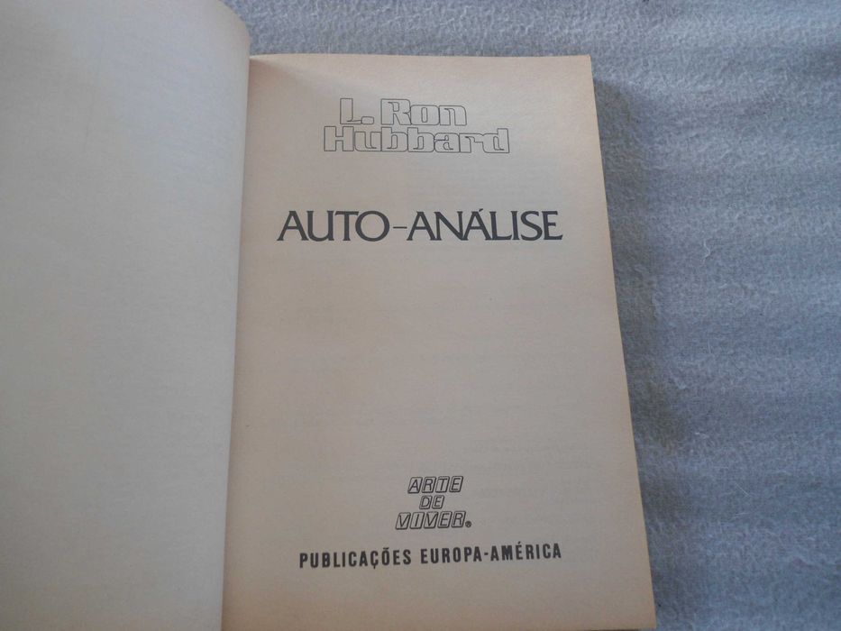 Auto Análise por L. Ron Hubbard (Oferta do envio editorial)