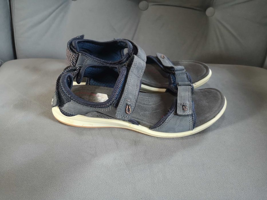 Buty ecco sandały r.39 skórzane
