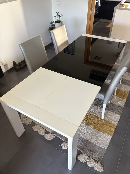 Mesa refeição com 4 cadeiras Antarte