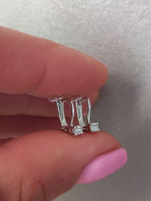 Серьги с бриллиантами