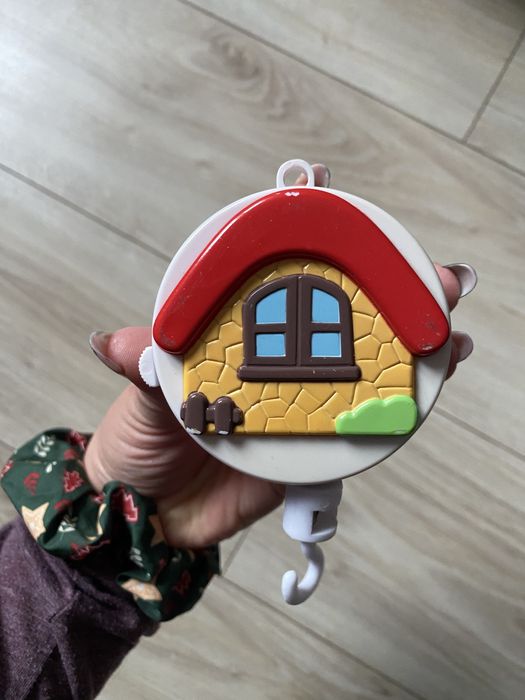 Karuzela do łóżeczka handmade filcowa zwierzątka leśne