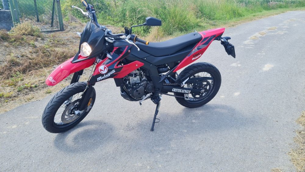 Supermoto Malaguti XSM 125cc Kat. B 14.96KM 11kW suzuki aprilia ktm