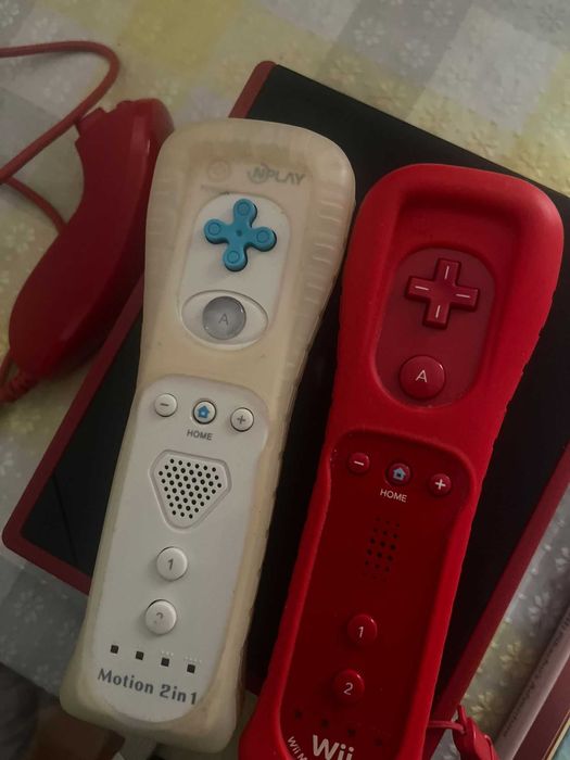 Wii + comandos + jogos