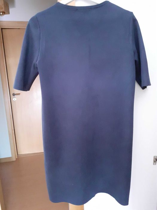 Vestido midi azul