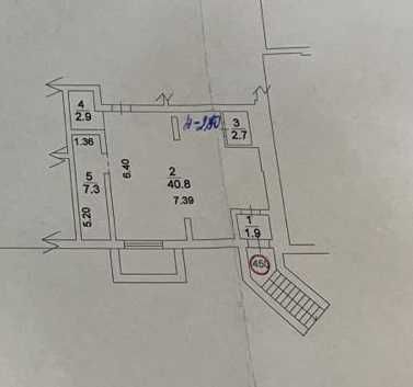Салон, магазин, офіс 55 кв.м, біля метро, Коломиївський провулок 17/31