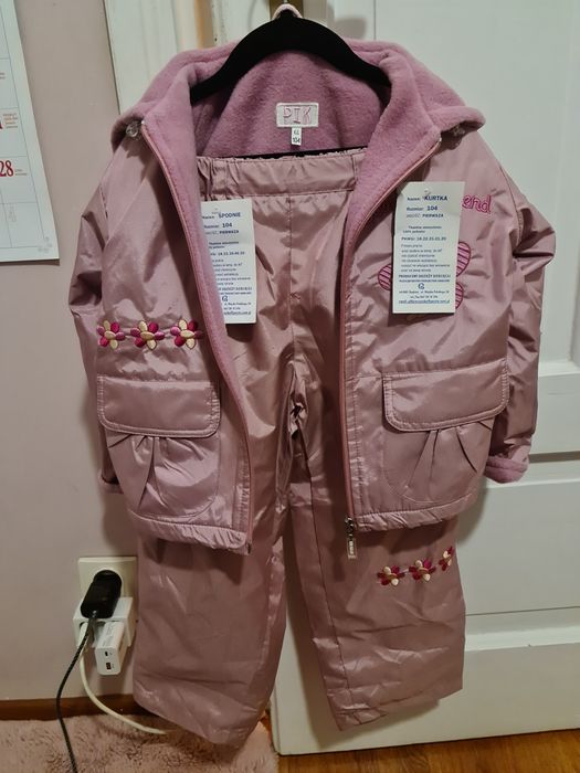 Okazja. Nowa cena. Kombinezon dwuczęściowy Wójcik na 104/110