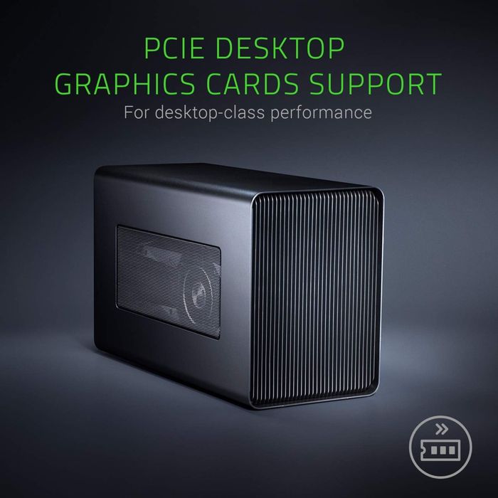 eGPU Razer Core X Додає відеокарту iMac, ПК, Macbook, лептопів..