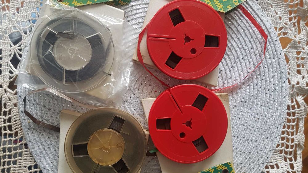 Stare  taśmy szpulowe,4szt