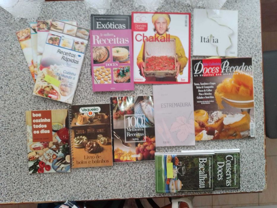 28-Revistas culinária diversas
