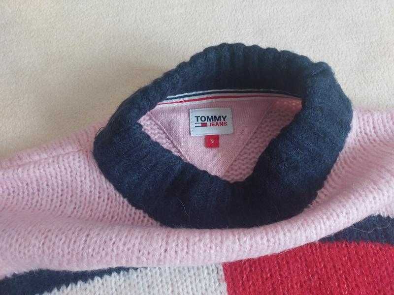 Джемпер tommy hilfiger tommy jeans женский многоцветный