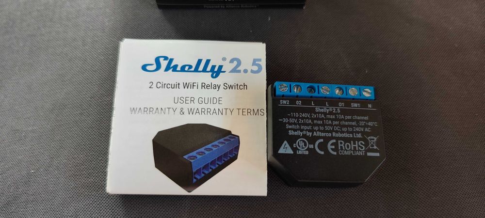 Equipamento Shelly como novo