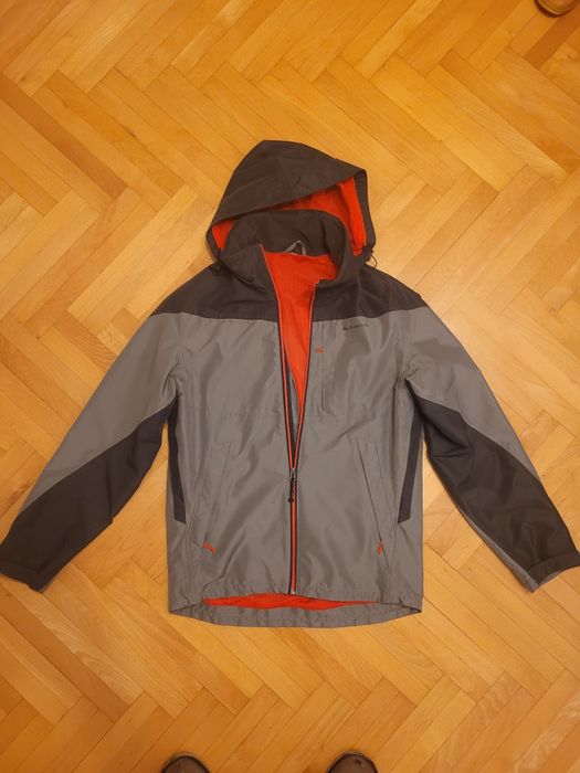 Kurtka turystyczna wodoodporna męska Quecha rozmiar S