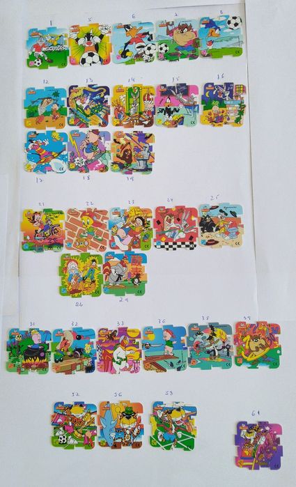 Coleção Tazos da Matutano