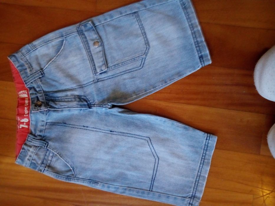 Calções de criança tam 7,8, 10, desde