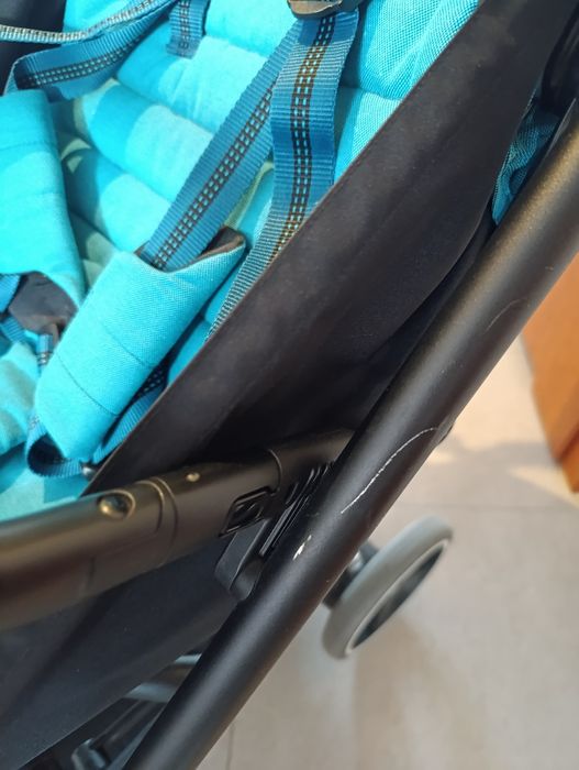 Spacerówka wózek spacerowy Cybex Eezy S+ 2 Bleach blue niebieski