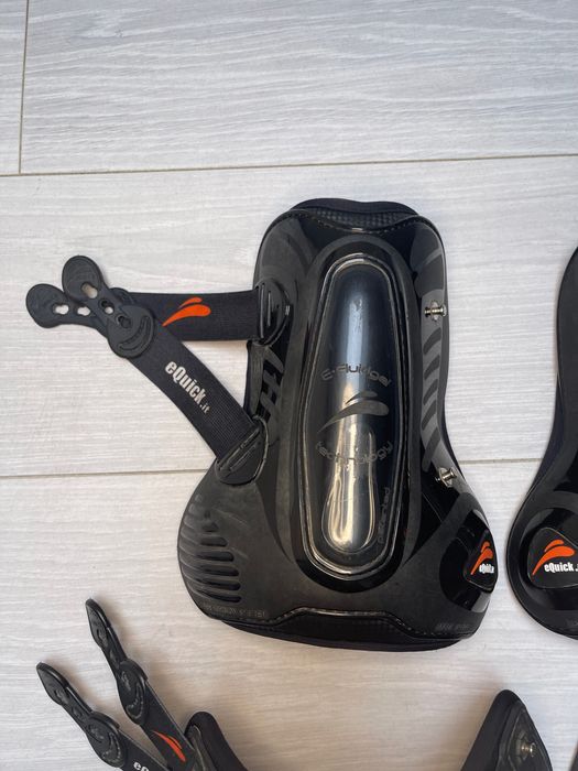 Ochraniacze eSCHOCK LEGEND przód+tył M black EQUICK