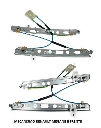 Peça Mecanismo elevador porta Renault Megane