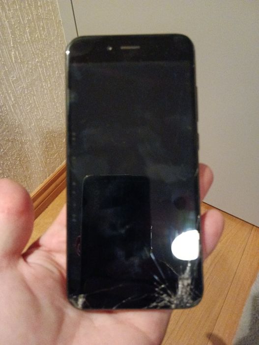 Telemóvel Xiaomi mi A2 (para peças) ecrã partido