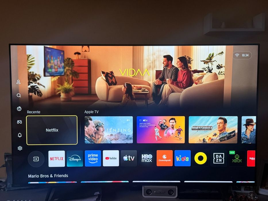 TV Hisense 58A6Q 58" 4K UHD Smart TV - 146cm - Como Nova