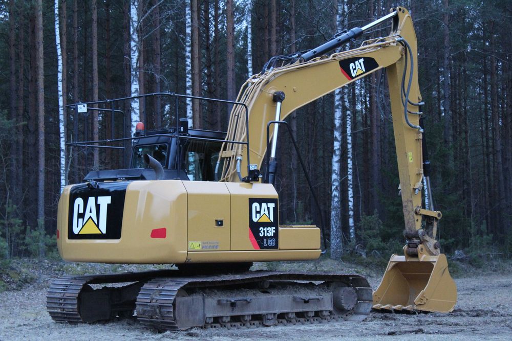 Koparka gąsienicowa Caterpillar CAT 313 FLGC/2017r./4733mth/NOWA ŁYŻKA
