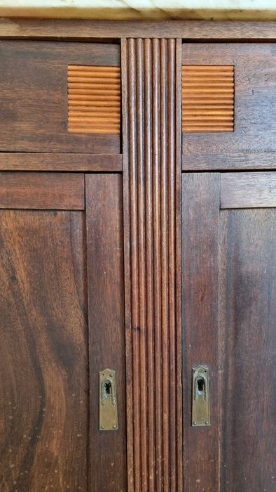 Móvel vintage - Art Deco 1930 - Cómoda Madeira maciça _