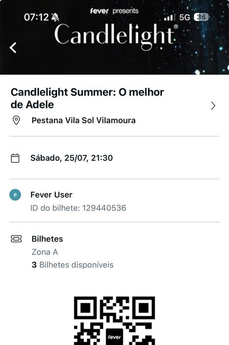 3 Zona A para Candlelights Adele 25-7 Vilamoura