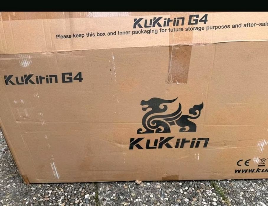 Kukirin G4 *jak nowy*