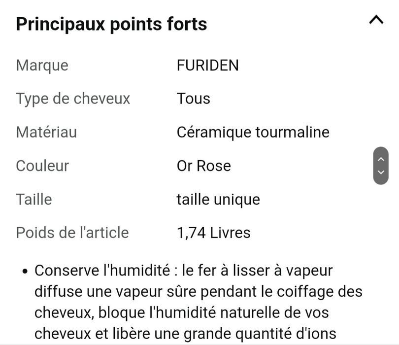 Професійний паровий утюжок Furiden