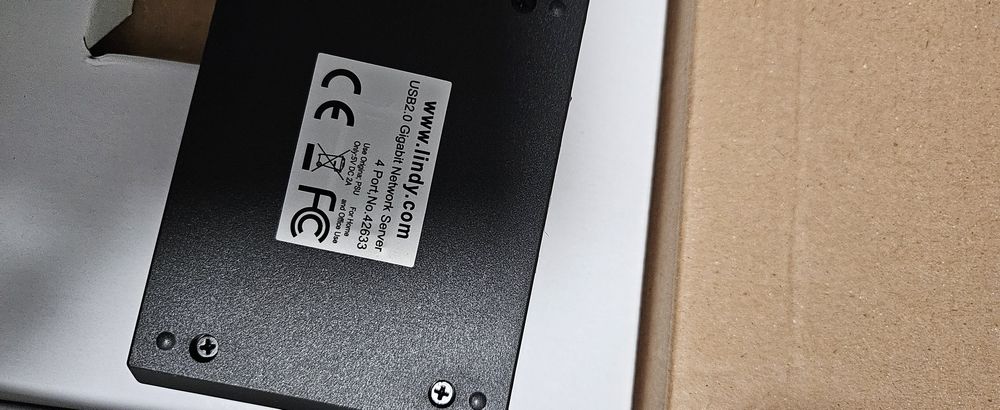Hub Gigabit 4portas Usb2
