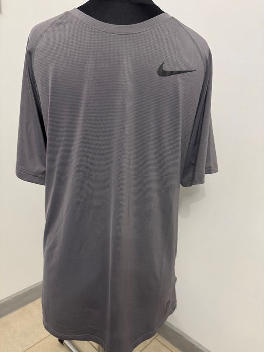 Nike Dri-Fit sportowa szara koszulka, T- Shirt r.L rower, bieganie