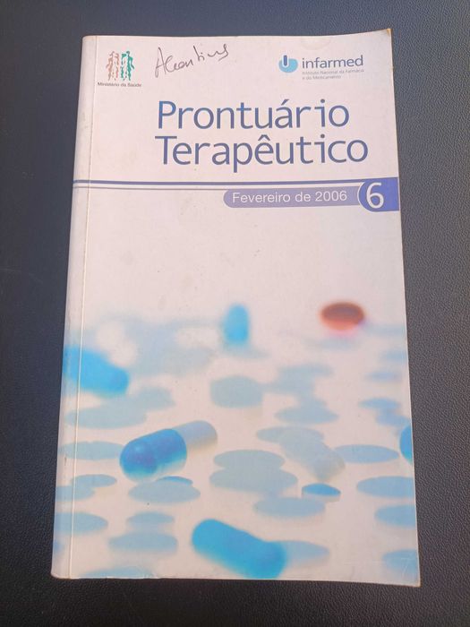 Livro "Prontuário Terapêutico", de Infarmed