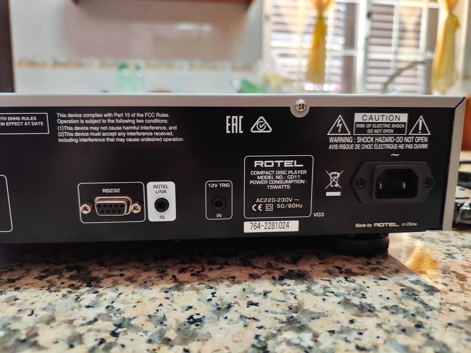 Rotel CD11 Tribute – Leitor de CD Excelente Estado