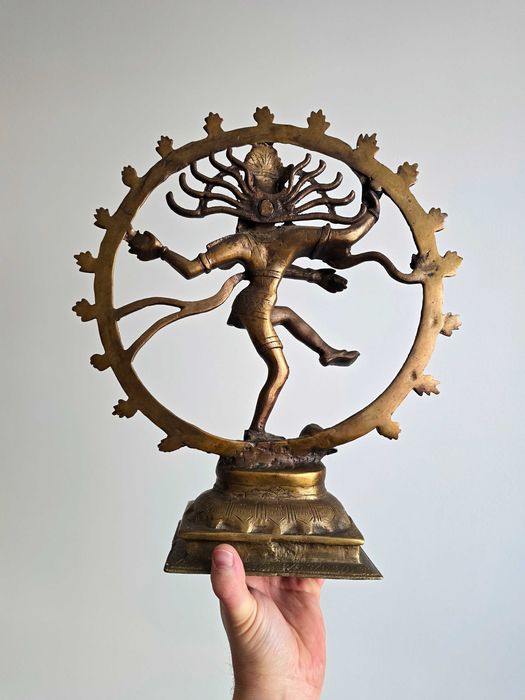 Nataradźa figura z mosiądzu 35 cm