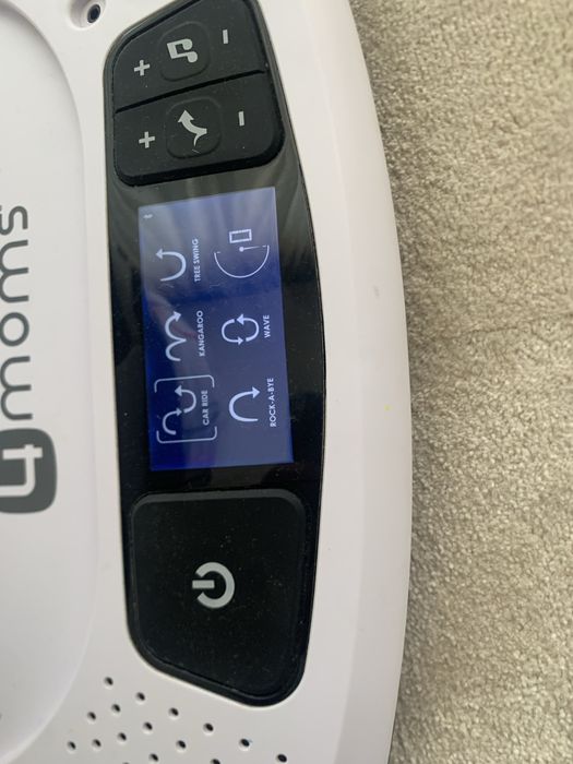 4moms mamaRoo 4.0 com redutor incluído em caixa