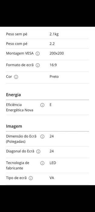 Televisão 24 polegadas