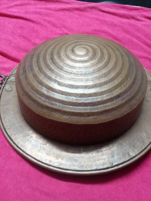 Peças em cobre antigo