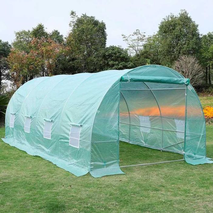 Теплица садовая ‼️АССОРТИМЕНТ‼️ розница опт 6м 10м 18м каркас пленка