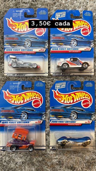 Hot Wheels - carrinhos
