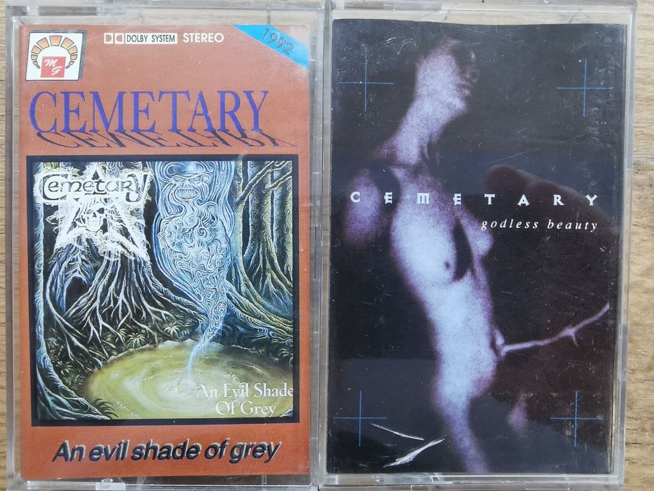 Cemetary – 2 kasety magnetofon(An Evil Shade of Grey, Godless Beauty)