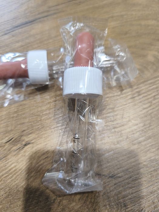 Pipetka pipetki kroplomierz 1,5 ml szklany sterylny