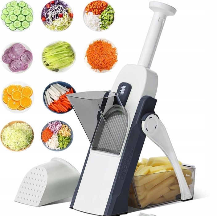 Szatkownica do warzyw i owoców krajalnica tarka wielofunkcyjna MOCNA