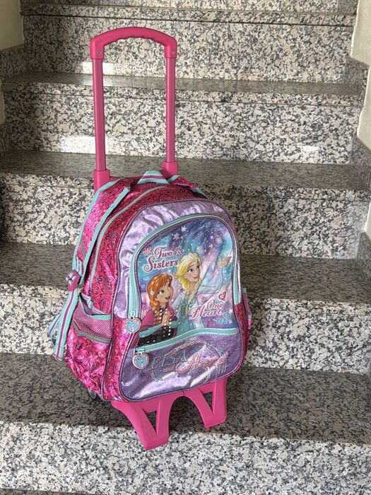 Mochila grande elsa e anna