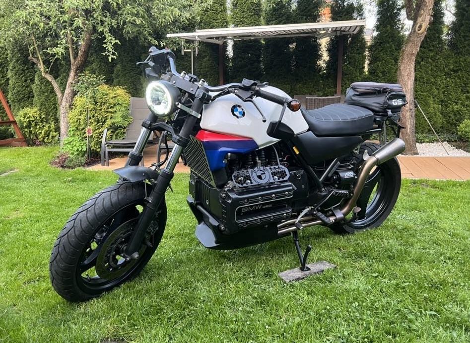 BMW K100 RS doinwestowany cafe racer