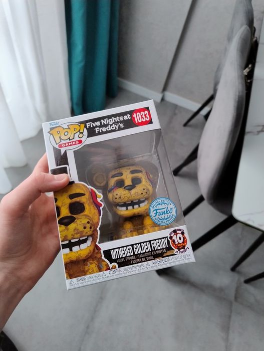 ЛІМІТОВАНА фігурка голден Фредді