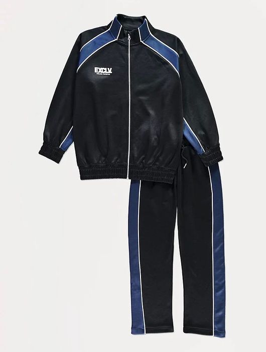 146 152 George dres sportowy treningowy rozpinana bluza spodnie UK