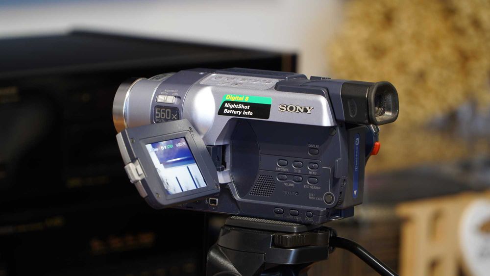 Kamera Sony Digital8 DCR-TRV145E VIDEO8 Super NightShot Retro Sprawna