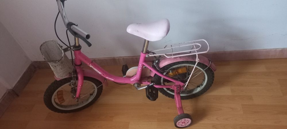 Bicicleta muito usada